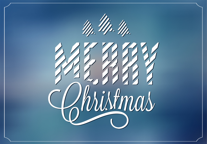 Blue Blurry Merry Christmas PSD Background Blue Blurry Merry Christmas PSD Background