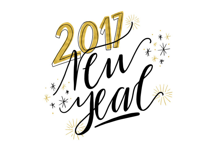 New Year Lettering New Year Lettering