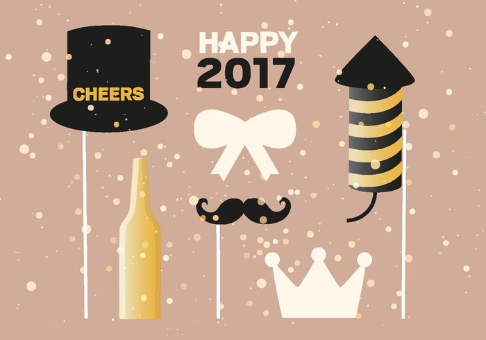 New Year Vector Illustration New Year Vector Illustration