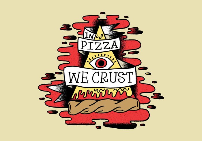 Pizza Pyramid Illuminati PSD Pizza Pyramid Illuminati PSD