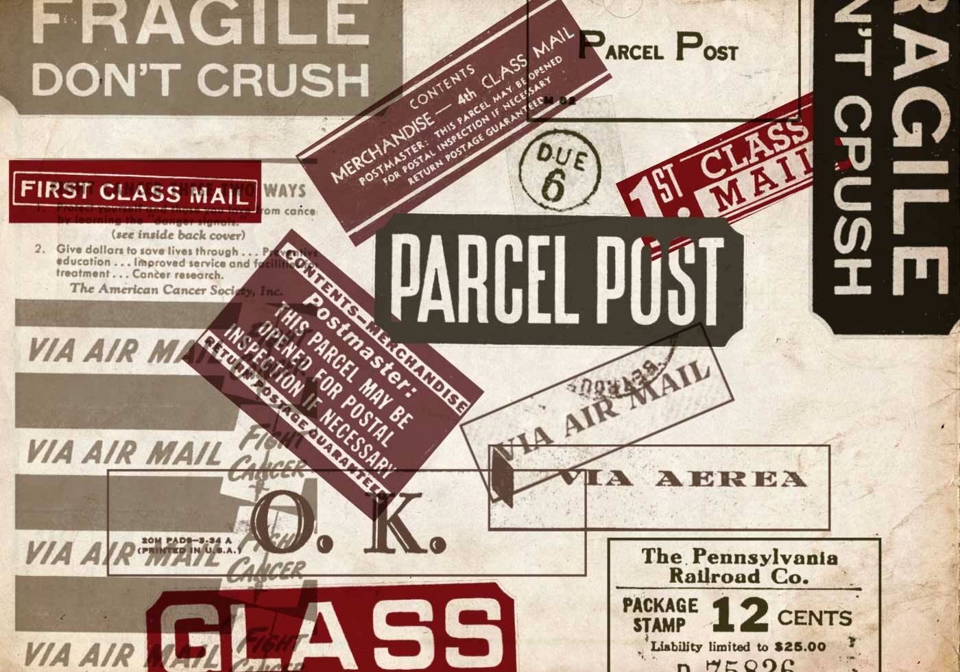 Postage Label Photoshop Brushes - Free Photoshop Brushes at ...