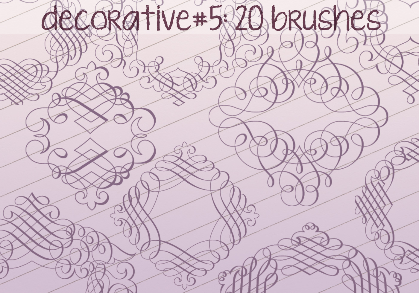 Decorative Brushes 5 Free Brushes at Brusheezy!