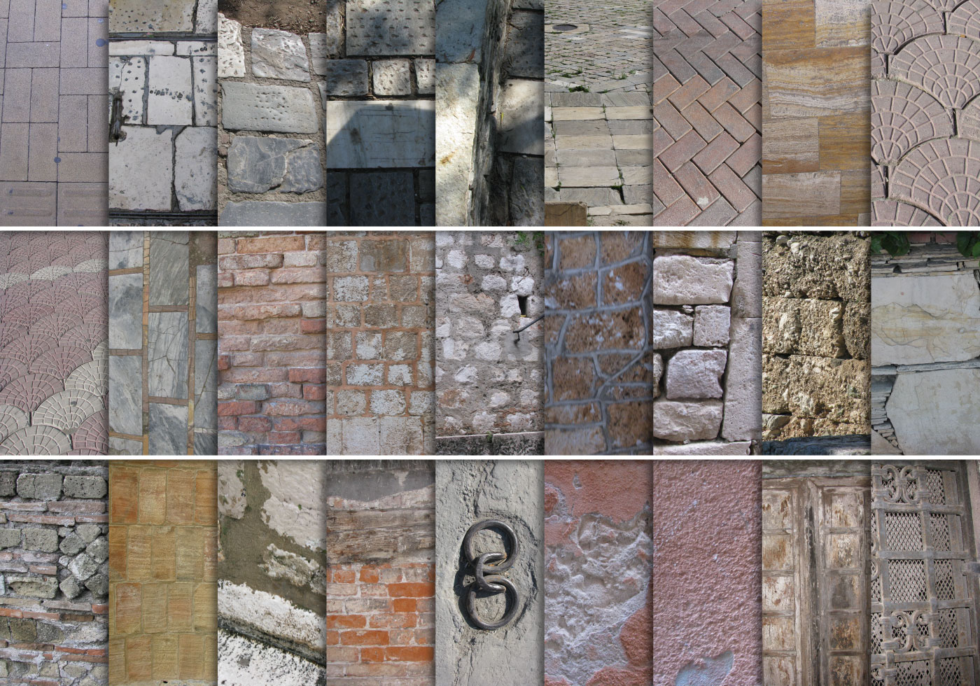 Walls and WalksMediterranean Free Brushes at Brusheezy!