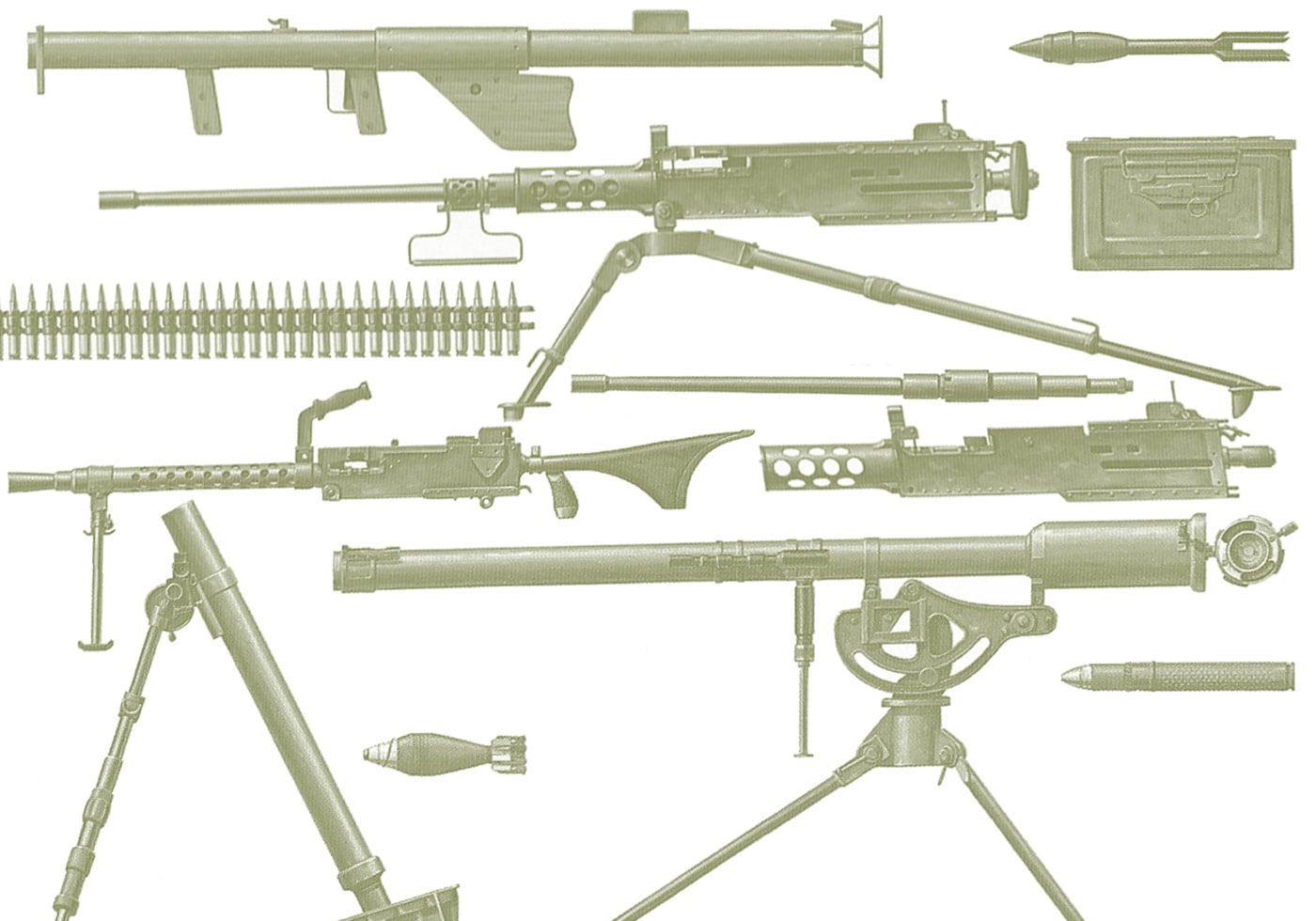 Free Military Infantry Weapon Brushes