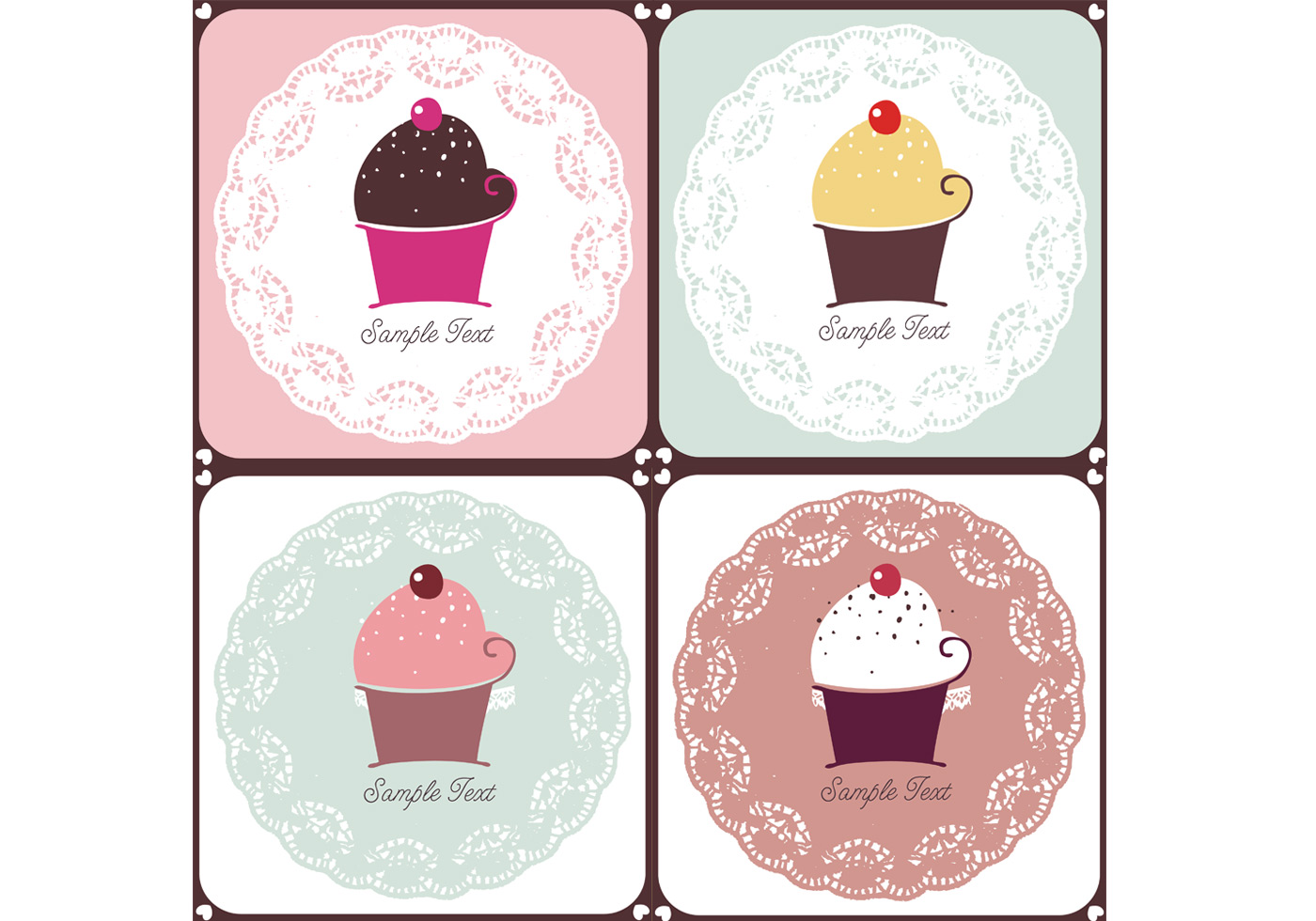 Doilies and Cupcakes Brush Pack Free Brushes at Brusheezy!