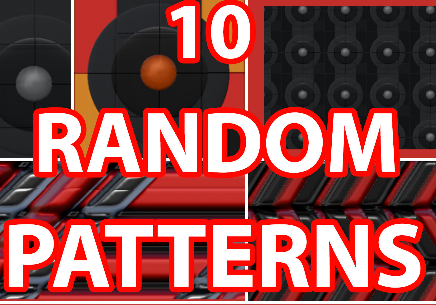 10 Random Gel ish Patterns