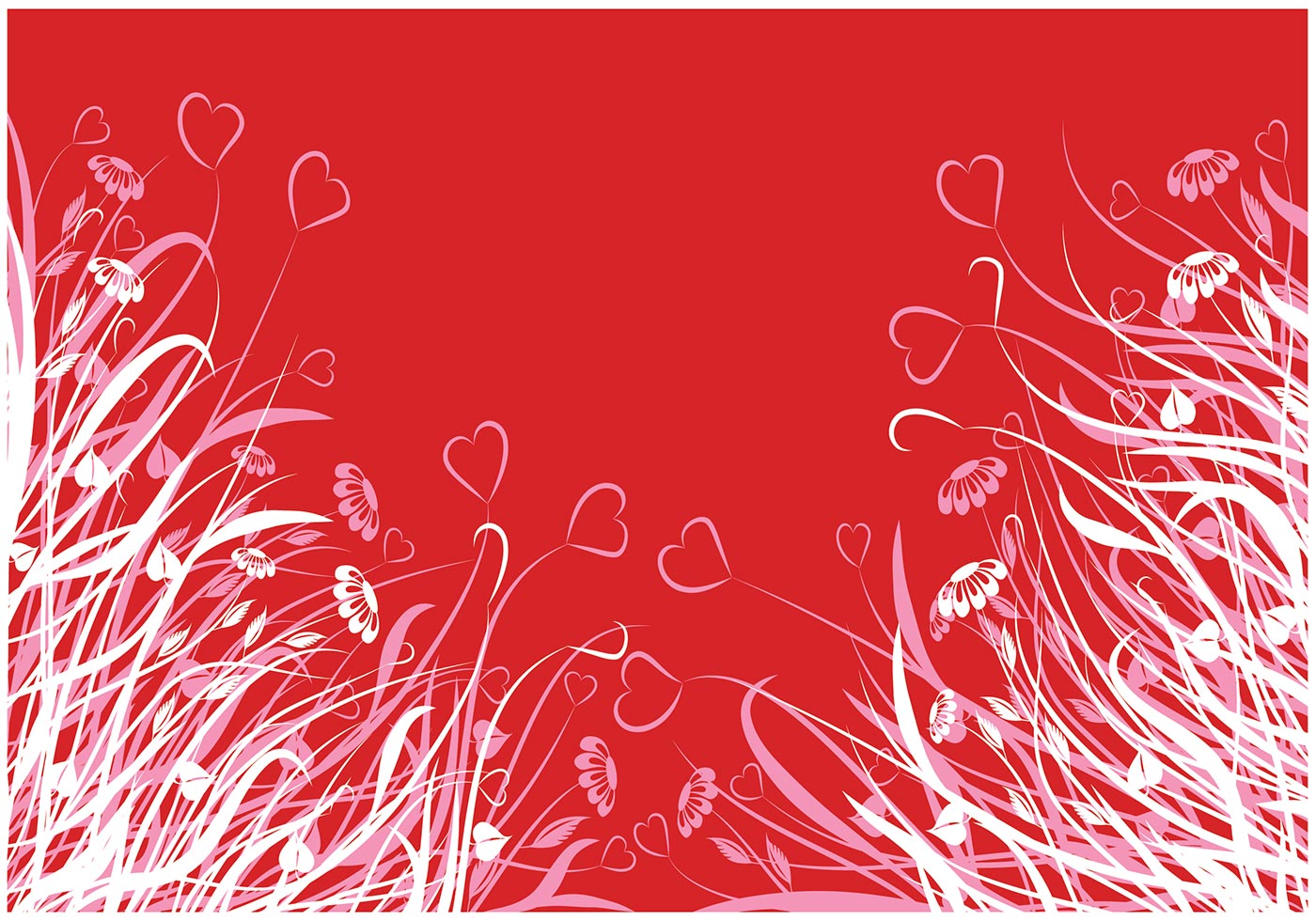 Heart Flower Wallpaper and Heart Brush Pack - Free Photoshop Brushes at