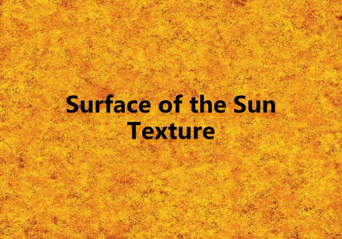 Surface of the Sun Texture