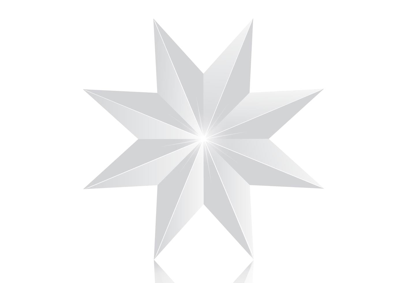 Glanzende 8 Punt Zilveren Ster PSD - Gratis Photoshop-penselen bij  Brusheezy!, image size:1400x980