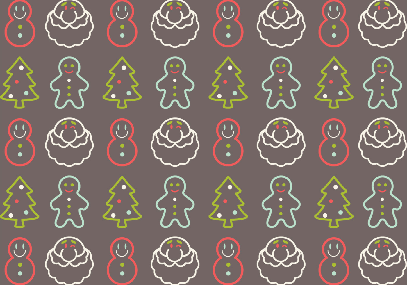 Christmas Pattern PSD Pack Free Brushes at Brusheezy!