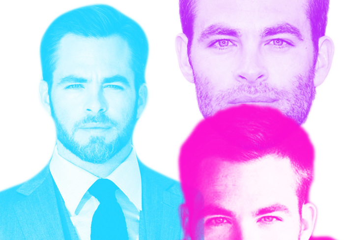 Chris Pine Pinsel