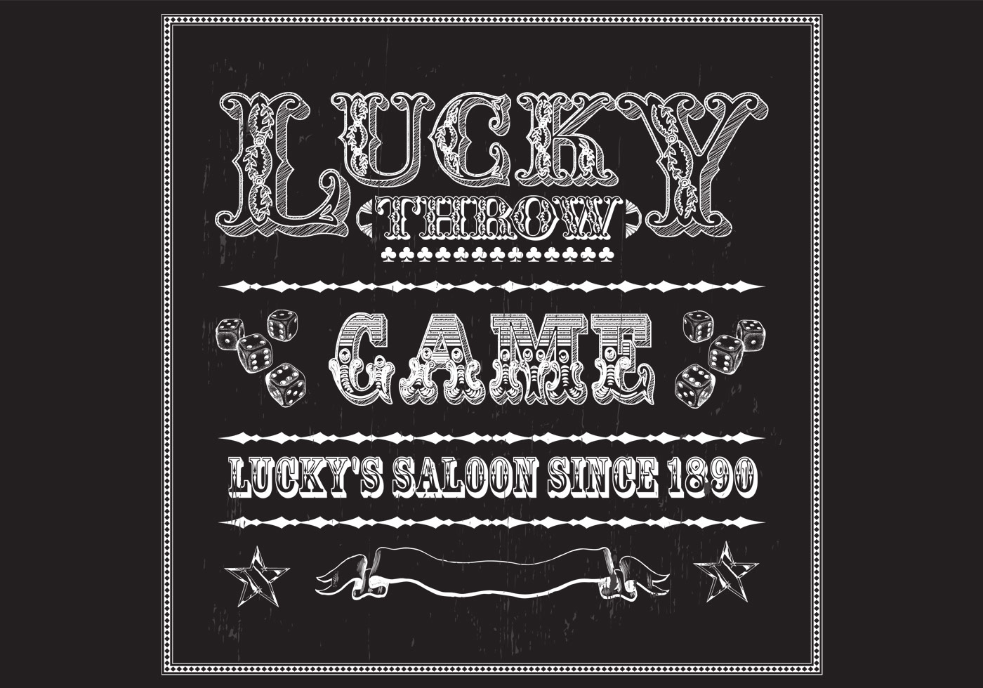 Vintage Chalk Drawn Gambling Background PSD Free Brushes at Brusheezy!