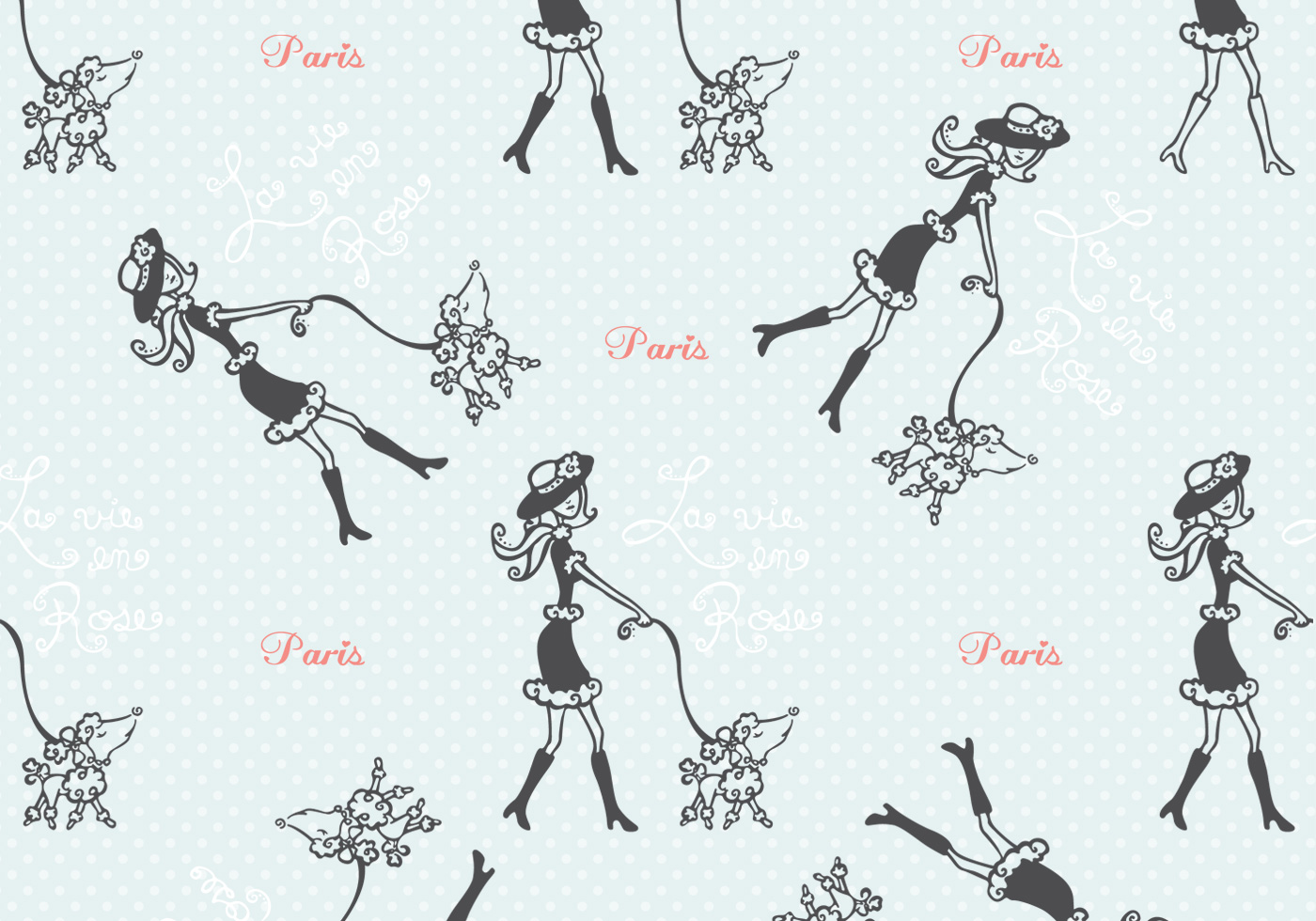 Paris Pattern Print Women's Sweatshirt main image 1