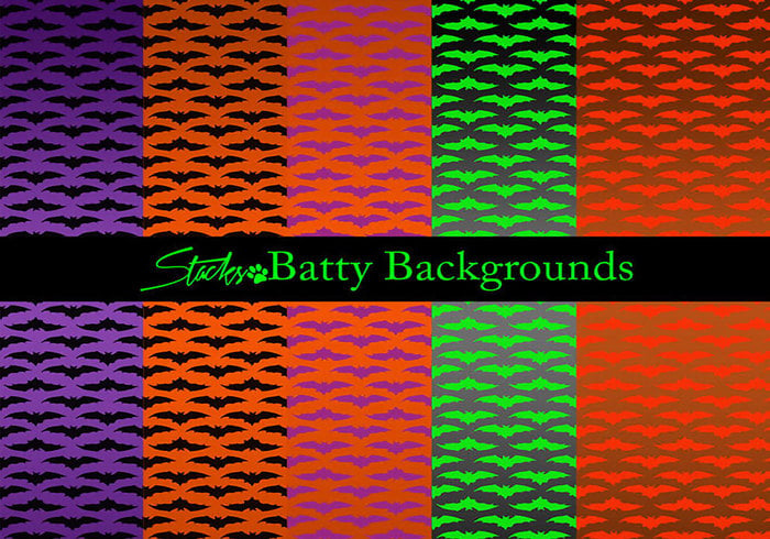 Batty Bat Pattern & Bat Backgrounds