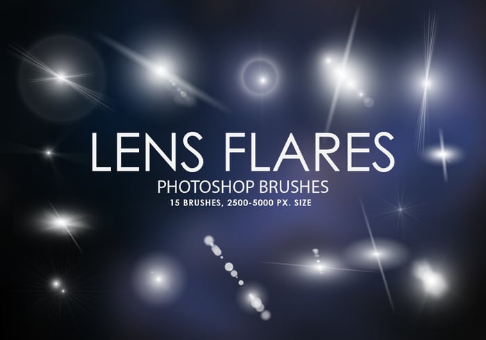 Gratis Lens Flares Photoshop Borstar