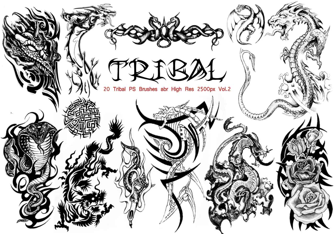 Tribal PS Brushes Vol 2 Free Photoshop Brushes At Brusheezy   Tribal Ps Brushes Vol 2 