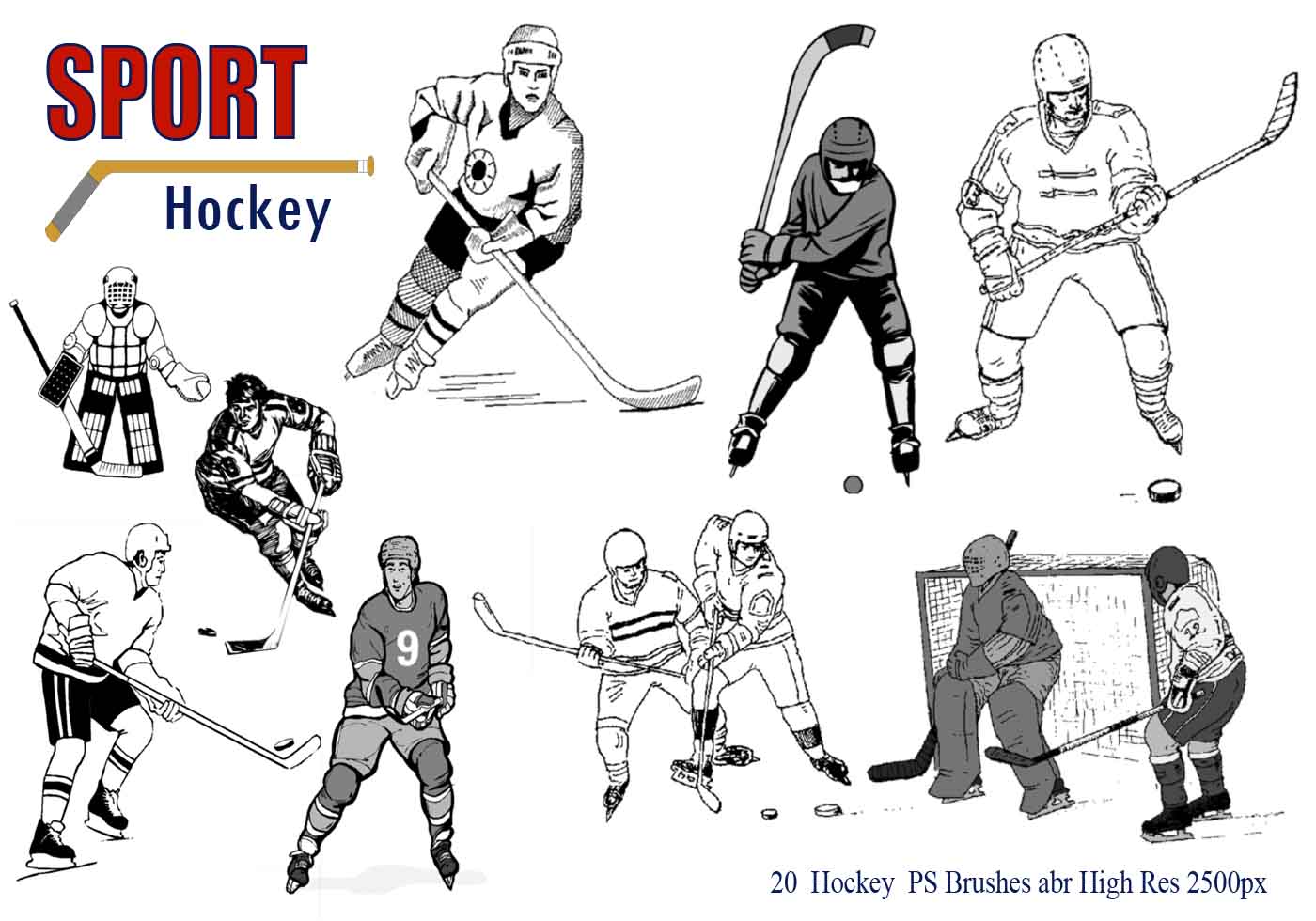 Hockey Ps Brushes abr. Free Brushes at Brusheezy!