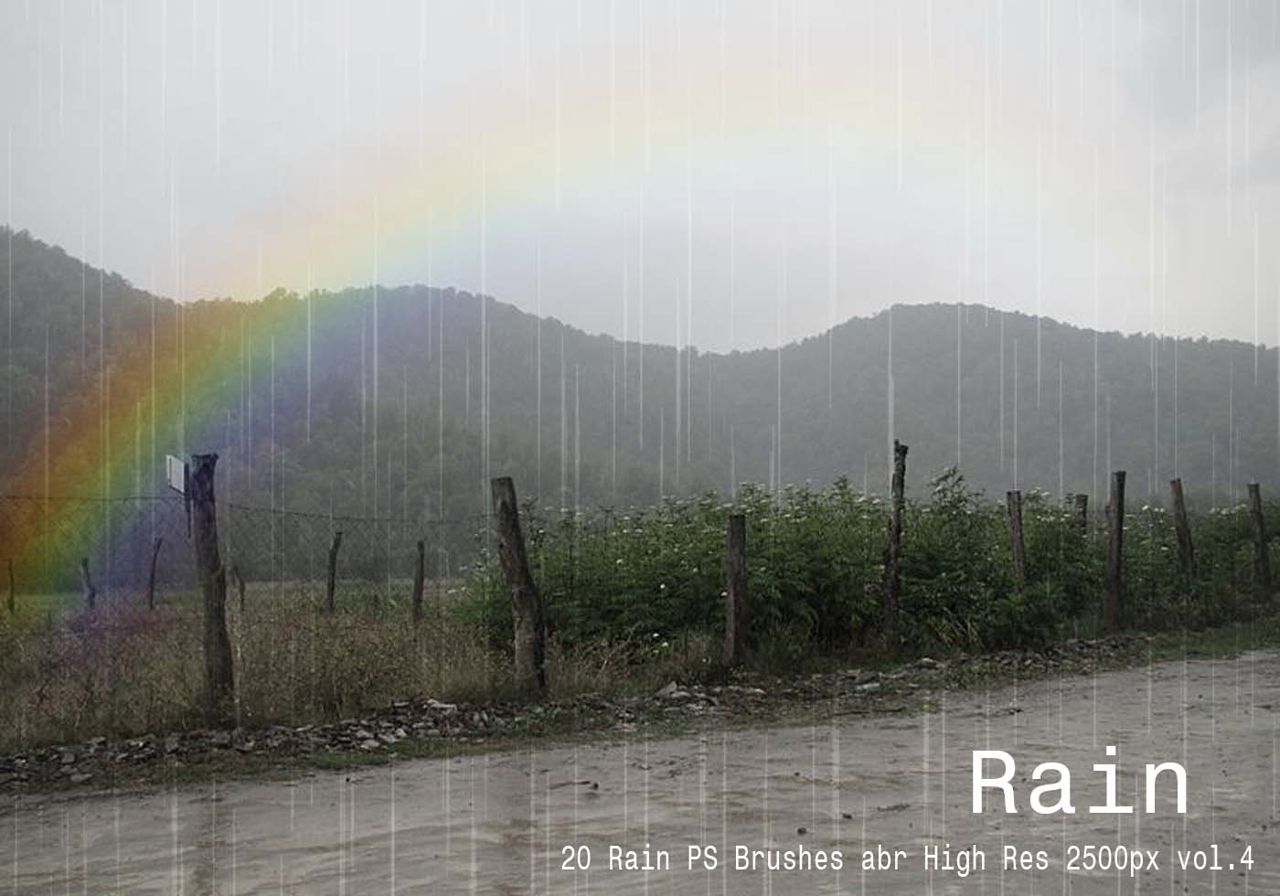 20 Rain PS Brushes abr vol.4 Free Brushes at Brusheezy!