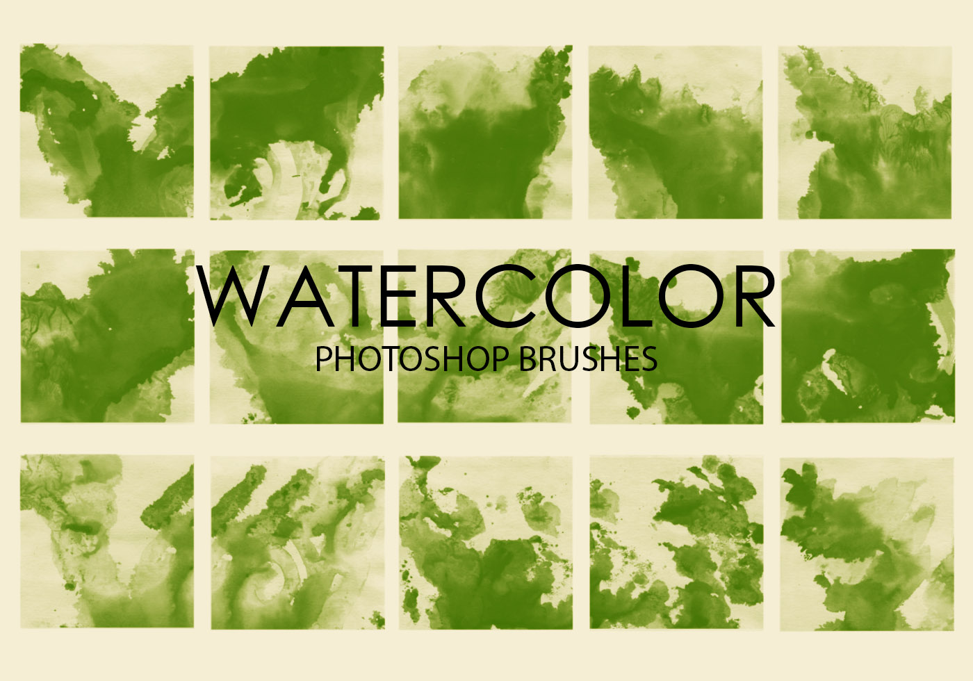 Free Watercolor Wash Brushes 3 Free Brushes at
