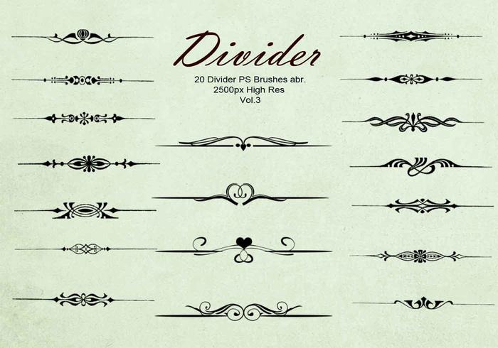20 Divider Ps Borstels abr. vol.3 20 Divider Ps Borstels abr. vol.3