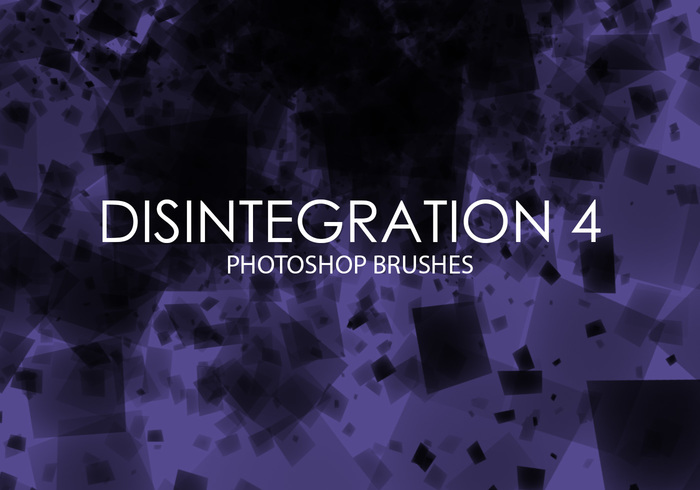 Free Disintegration Photoshop Brushes 4