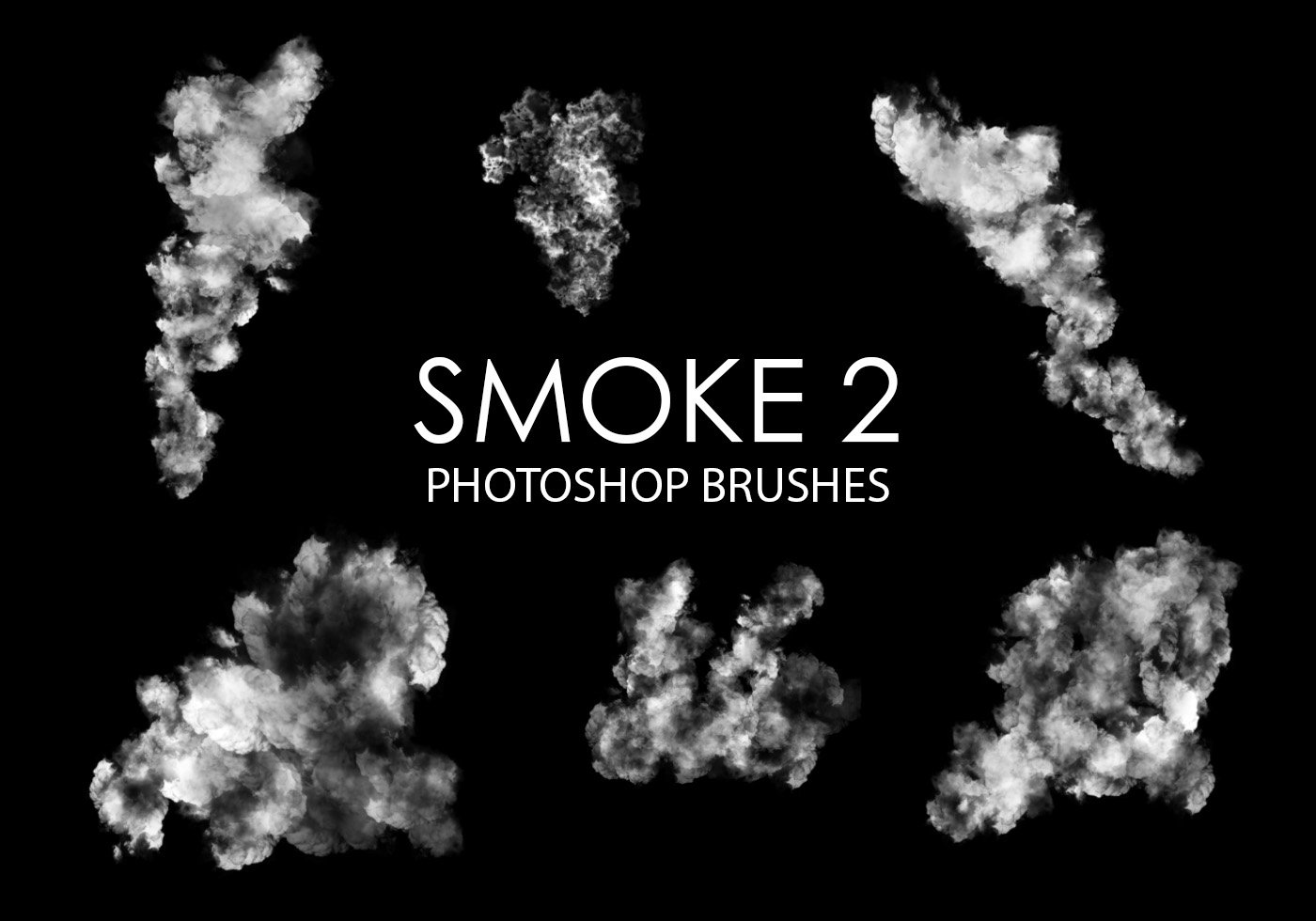 Free Smoke Pinceles para Photoshop 2 - ¡Pinceles de Photoshop gratis en