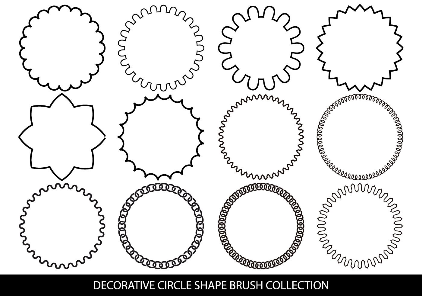 circle shapes for photoshop free download