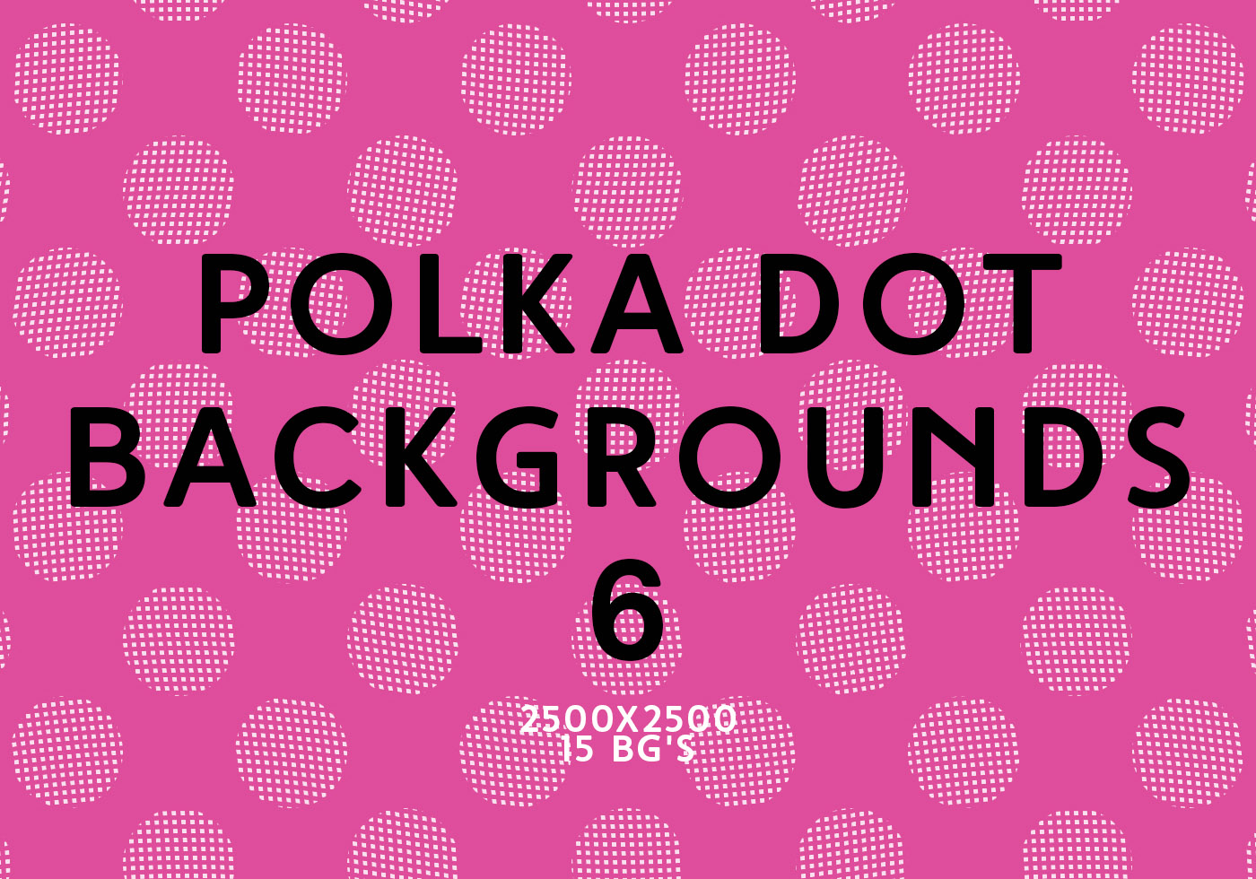 How To Make A Polkadot Background / Create a polka dot