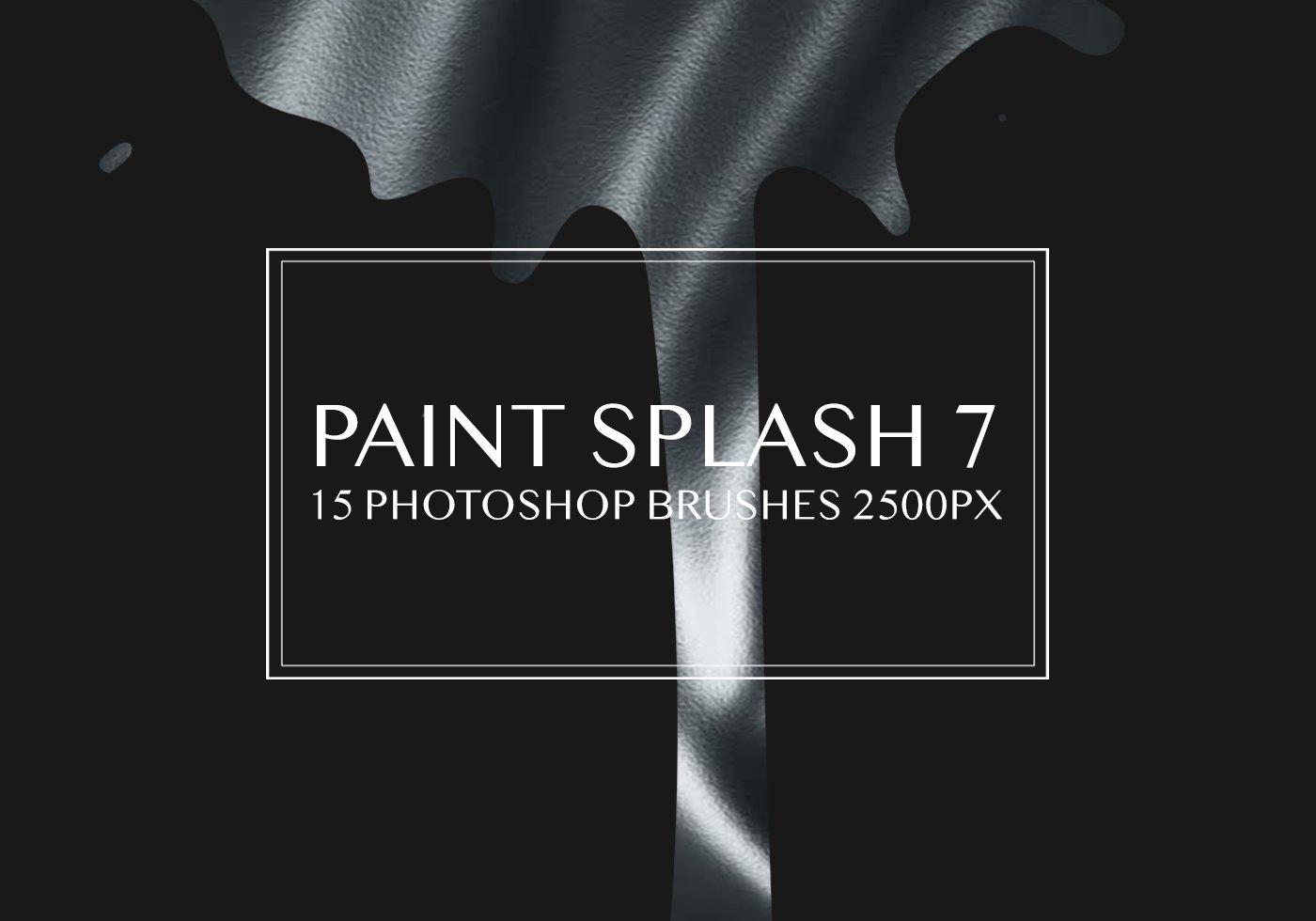 Paint Splash Brushes 7 Free Brushes at Brusheezy!