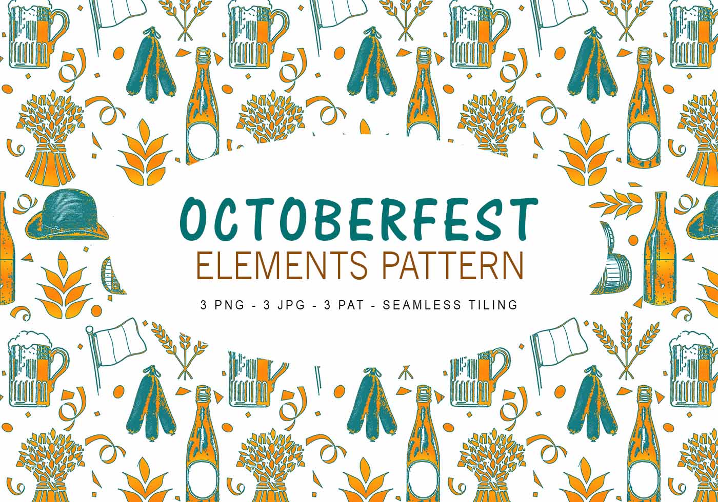 Fall Fest Pattern Octoberfest Elements Pattern - Free Photoshop Brushes at Brusheezy!