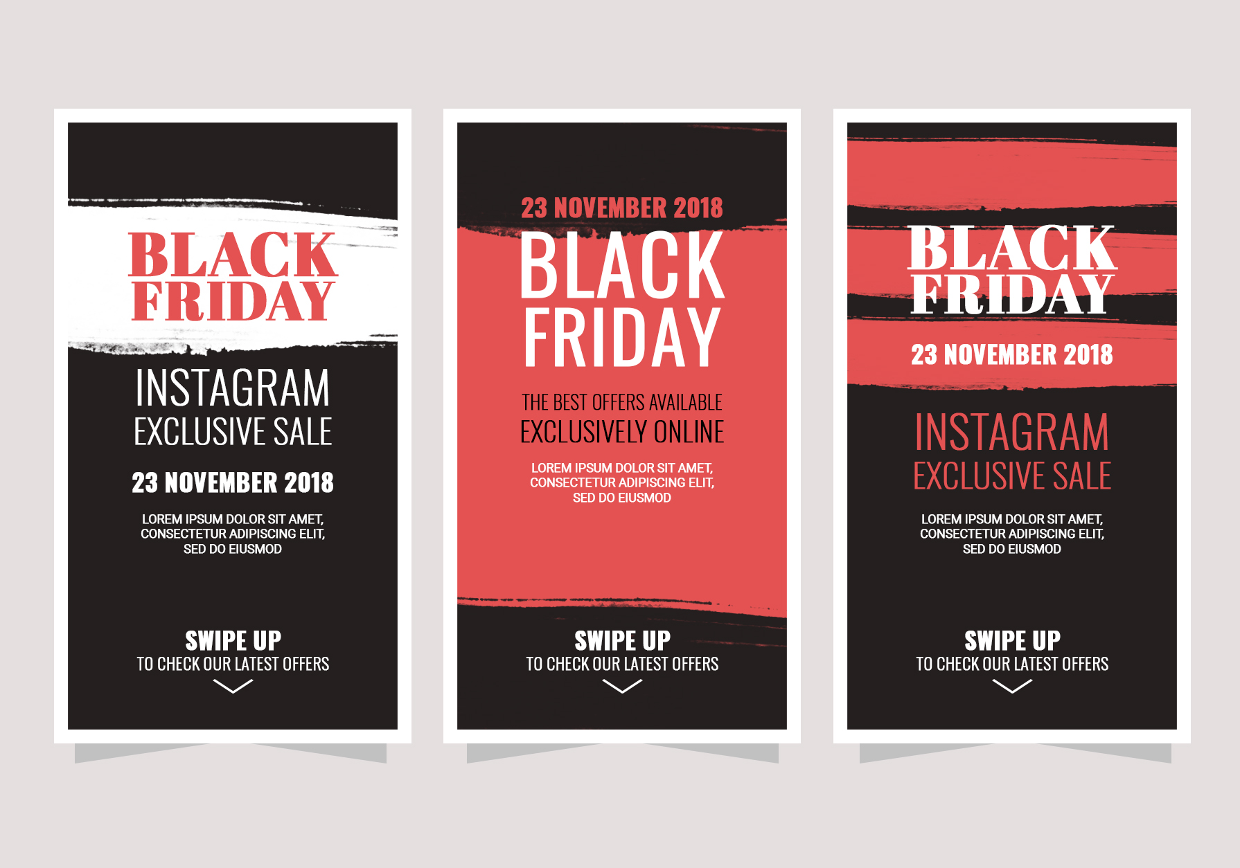 Instagram Story Black Friday Template Free Photoshop Brushes At Brusheezy