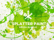 Splatter-paint