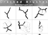 Cracked-brushes