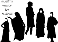 Female-muslima-vector