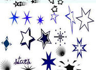 Stars-brushes