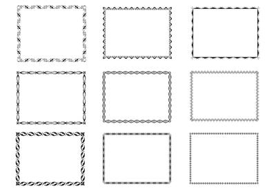 Frame Free Brushes - (617 Free Downloads)