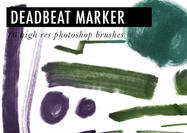 Free-photoshop-marker-brushes-24-deadbeat-marker
