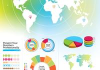 Infografisches PSD Pack