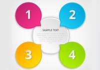 Modelo PSD Infográfico Colorido