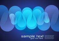 Abstract Wavy Blue Background PSD
