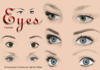 20 Female Eyes Ps Brushes abr. vol.5