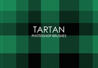 Free Tartan Pinceles para Photoshop