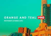 Orange und Teal Actions