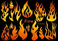 20_fire_silhouette_brushes_vol.20_preview