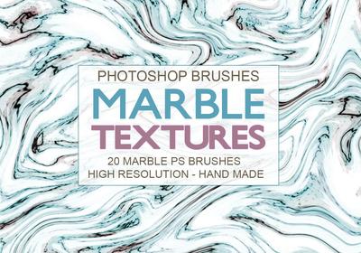Samptextures Gratuit Pinceaux - 20 Marble Texture Ps Brushes Abr 