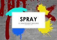 Spray Photoshop Brushes