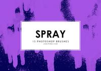 Spray Photoshop Brushes