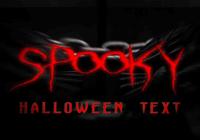 Spooky-halloween-text-psd