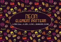 Neon-element-pattern