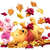 Pooh-piglet-babies-leaves-autumn